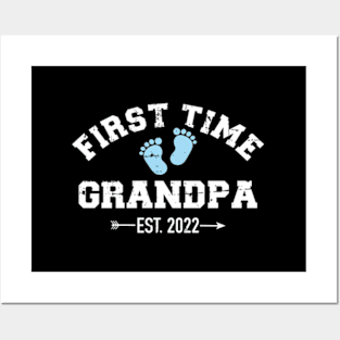 Time Grandpa 2022 For Grandfather To Be Posters and Art